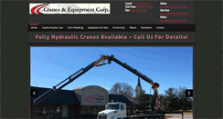Desktop Screenshot of cranesequip.com